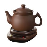 HF/壶福 分体式 紫砂煎药壶+赤底座 8.5L