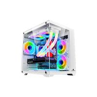 亚安科 24核处理器 电脑台式机+显示器 E5-2676V3 RTX 3050 64GB 1TB