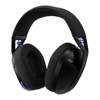 logitech/罗技 LIGHTSPEED无线技术 无线游戏耳机 麦克风 黑色