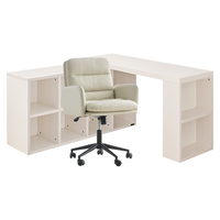 QuanU 全友 家居书桌柜一体搭台书柜客厅卧室可自由调节伸缩储物柜129555 6格书柜A（不含搭台、书椅）