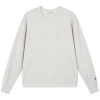 Champion 【品牌】25新男女同款秋冬加绒圆领卫衣休闲草写LOGO