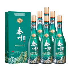秦川牌 纪念版 凤香型白酒  整箱装 52%vol 500mL