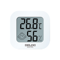 DELIXI 德力西 DM-1009 温湿度计 白色
