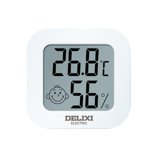 DELIXI 德力西 DM-1009 温湿度计 白色