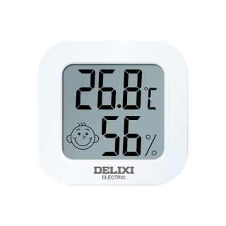 DELIXI 德力西 DM-1009 温湿度计 白色