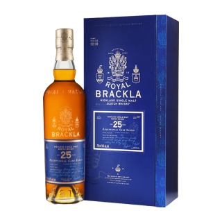 皇家布莱克拉ROYAL BRACKLA 苏格兰单一麦芽威士忌英国苏格兰威士忌 皇家布莱克拉25年小批量