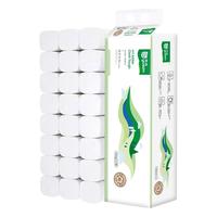 雨森(YUSEN)棉柔布韧卷纸卫生纸厕纸家庭实惠装12卷【大水速溶小水不破】 5层 58g*48卷 【4提】