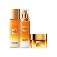 巴黎欧莱雅 欧莱雅金致臻颜花蜜胶原乳液50ml+精粹水65ml+面霜30ML