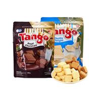 Tango印尼威化饼干早餐饼干午后点心100g 巧克力*4袋400g