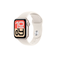 Apple Watch SE 3 智能手表 GPS+蜂窝版 40mm 星光色 铝金属 星光色运动型表带 M/L