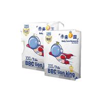 BBC拉拉裤婴儿尿不湿L尿不湿女男宝XL/XXL超薄透气 未来皇国XXL码纸尿裤32片