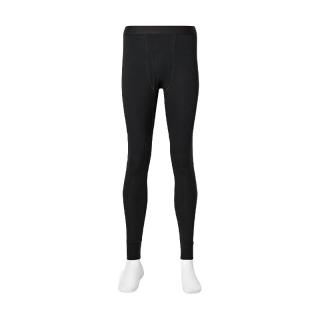 优衣库男装HEATTECH EXTRA WARM棉混纺紧身裤/保暖内衣秋裤479467 09黑色 L