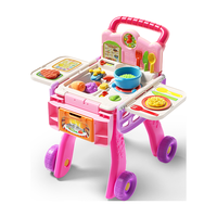 vtech 伟易达 厨房手推车 角色扮演玩具   80-141858粉色购物车