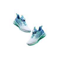 乔丹QIAODAN童鞋儿童运动鞋2024年春秋款聚风X男童纽扣鞋子大童跑步鞋 智能绿/相片蓝 36码