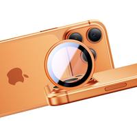 闪魔适用苹果15pro镜头膜iPhone15Promax手机镜头保护膜14Promax后摄像头贴13plus康宁玻璃Por全包相机壳