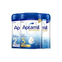 Aptamil 爱他美 英国爱他美 白金版婴幼儿奶粉全段位800g/罐 三段