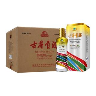 古井贡酒 贡酒系列 米兰世博纪念酒 梦梦 50%vol 浓香型白酒 500ml*6瓶 整箱装