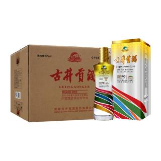 古井贡酒 贡酒系列 米兰世博纪念酒 梦梦 50%vol 浓香型白酒 500ml*6瓶 整箱装