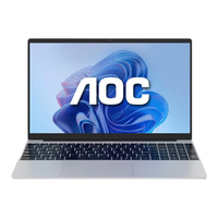 AOC 笔记本电脑24雾白大师N300 12代英特尔15.6英寸轻薄本 护眼防蓝光 商务办公本 32+1TB 32GB+1TB