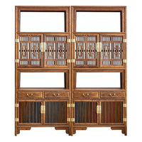 唐煌轩红木家具非洲鸡翅木(学名:非洲崖豆木)书柜书架实木书房书橱多层置物架陈列架 单个