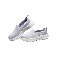斯凯奇（Skechers）女鞋一脚蹬轻质缓震户外休闲健步鞋百搭日常运动鞋124955 浅蓝色/LTBL 38