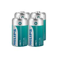 PHILIPS 飞利浦 R20P 1号碳性电池 1.5V