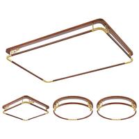  Lighting 雷士 NVC  桐木芳香系列 吸顶灯套餐 三室一厅 无极调色