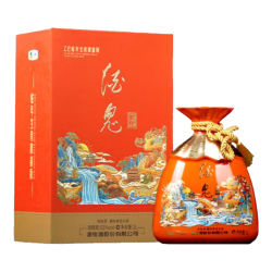 酒鬼 蛇年限定 52度馥郁香型白酒 1L 礼盒装