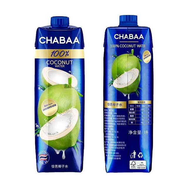 CHABAA 芭提娅 100%椰子水
