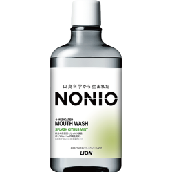 狮王 NONIO清新漱口水柑橘薄荷日本进口去口气去口臭600ml×1瓶