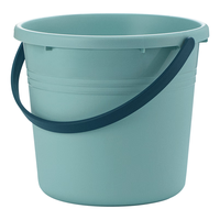 茶花 提水桶 14.4L 塑料桶 洗衣泡脚桶 洗车储水桶 加厚拖把桶