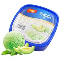 美丰家庭桶装冰淇淋多口味860g 哈密瓜味冰淇淋