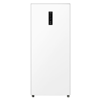 美的（Midea）【风冷无霜】家用立式冰柜侧开门抽屉 单温冷冻冷藏母婴保鲜柜净味阻霜一级能效电冰箱  BD/BC-176WEM