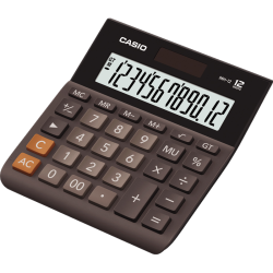 CASIO 专业计算系列 MH-12-BK 计算器 黑色