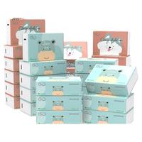 洁柔抽纸Face大包3层100抽S码卡通家用面巾纸餐巾纸卫生纸