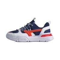 LI-NING 李宁 运动时尚系列 男士休闲运动鞋 AGCQ039 深紫蓝/标准白/李宁红 40