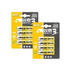 双鹿 LR6/AA 5号碱性电池 1.5V 2950mAh