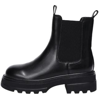 达芙妮 马丁靴女2024年款鞋子女秋季英伦靴子切尔西靴秋女薄款短靴