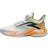 安踏 儿童运动鞋男大童夏季透气旋风2.0旋钮扣缓震低帮篮球鞋312421122