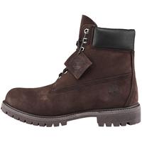 添柏岚(Timberland)官方踢不烂男鞋马丁靴户外徒步牛皮偏大|10001 10001W/棕色 41.5 鞋内长:26cm