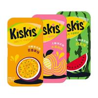 酷滋Kis薄荷糖21g*3盒水蜜桃西瓜百香果约会亲吻清新口气口香糖