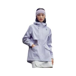 探路者 冲锋衣三合一户外旅行登山休闲舒适防泼水女式外套2024秋冬 湖水蓝 L