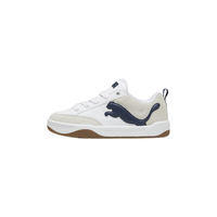 彪马（PUMA） 男女同款复古休闲鞋 PARK LIFESTYLE SD 395022 白-海军蓝-灰色-04 42.5