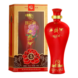 西凤酒 国花瓷系列 5年 45%vol 凤香型白酒 500ml 单瓶装#值酒发现官#
