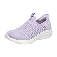 斯凯奇Skechers闪穿系列春女子一脚蹬健步鞋896234 薰衣草色/LAV 36