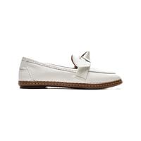colehaan/歌涵 女鞋乐福鞋 皮革鞋面一脚蹬休闲鞋女W26569 白色-W26569(瘦脚拍小半码) 36