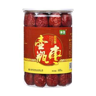 山西特产丰滋罐装壶瓶枣山西太谷壶瓶枣大红枣骏枣办公室休闲零食 罐装壶瓶枣688g