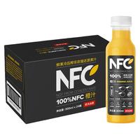 农夫山泉 NONGFU SPRING100%NFC果汁橙汁300ml24瓶整箱苹果芒果香蕉汁冷压榨饮料