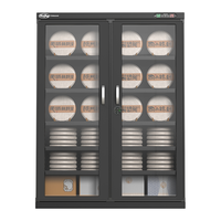 HuiTong 惠通防潮箱200/400/350/800L密码锁型办公商用相机电子干燥除湿柜邮票茶叶 【350升数控款】默认数字密码锁