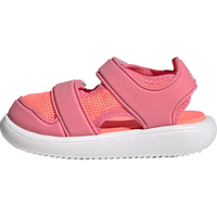 阿迪达斯 adidas网面透气耐磨舒适女小童包头凉鞋魔术贴凉鞋夏季鞋子